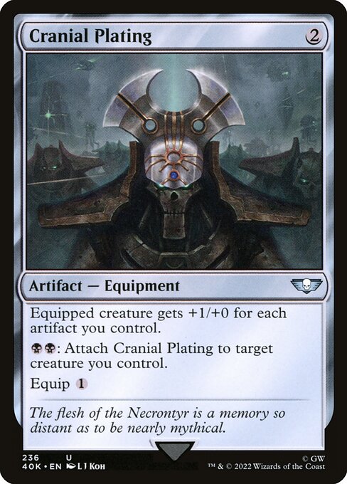 Cranial Plating (236) [Warhammer 40,000 Commander]