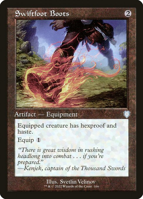 Swiftfoot Boots (166) [The Brothers' War Commander]
