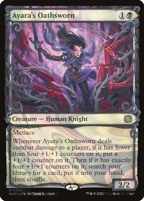 Ayara's Oathsworn (195) [March of the Machine: The Aftermath] [Showcase]