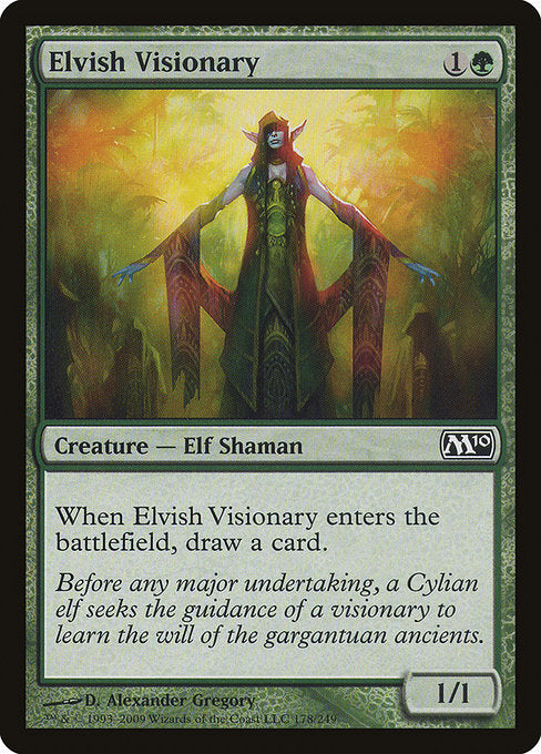 Elvish Visionary (178) [Magic 2010]