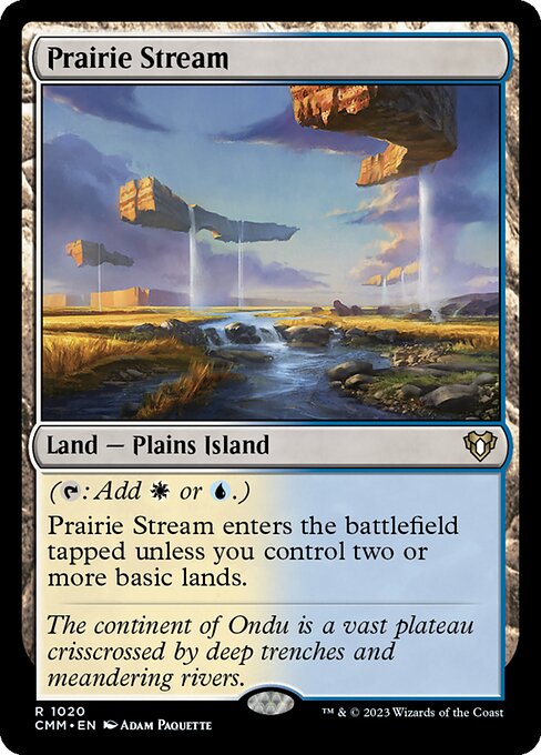 Prairie Stream (1020) [Commander Masters]