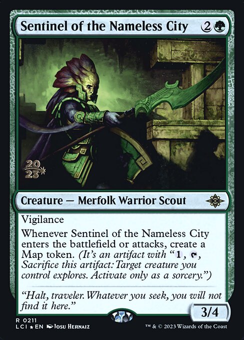 Sentinel of the Nameless City (211s) [The Lost Caverns of Ixalan Promos]