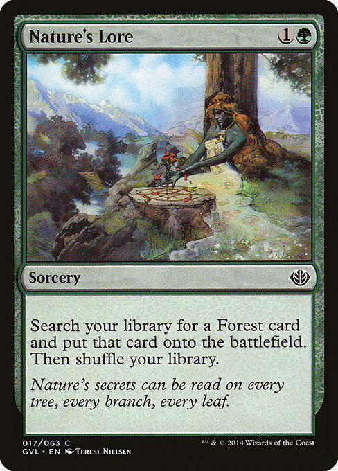Nature's Lore (17) [Duel Decks Anthology: Garruk vs. Liliana]