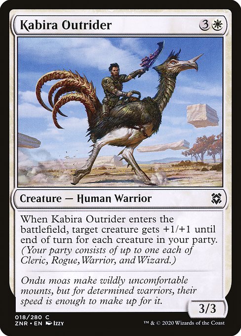 Kabira Outrider (18) [Zendikar Rising]