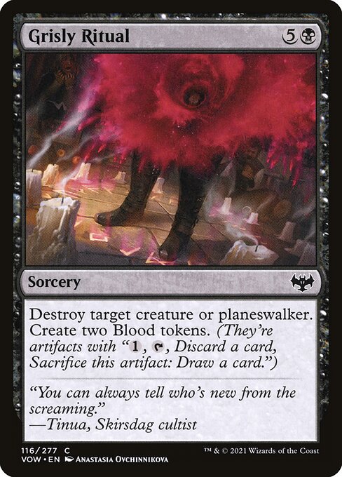 Grisly Ritual (116) [Innistrad: Crimson Vow]
