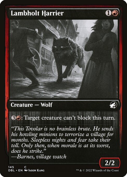 Lambholt Harrier (145) [Innistrad: Double Feature]