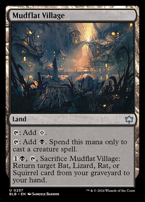 Mudflat Village (257) [Bloomburrow]