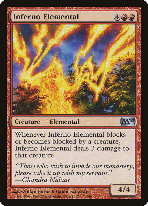 Inferno Elemental (142) [Magic 2010]