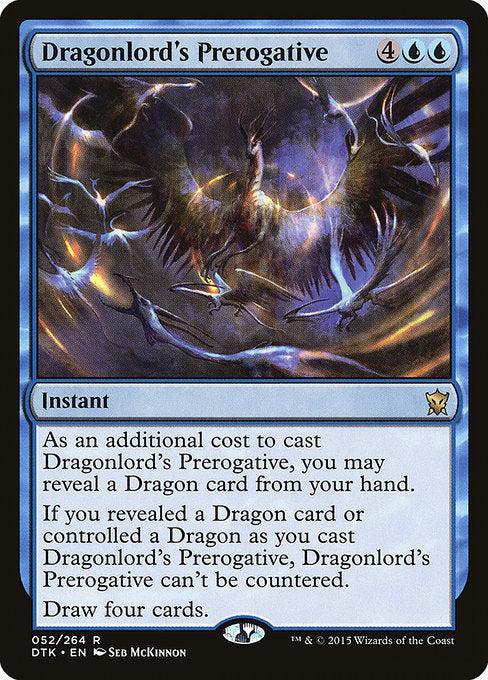 Dragonlord's Prerogative (52) [Dragons of Tarkir]