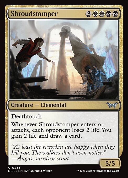 Shroudstomper (233) [Duskmourn: House of Horror]