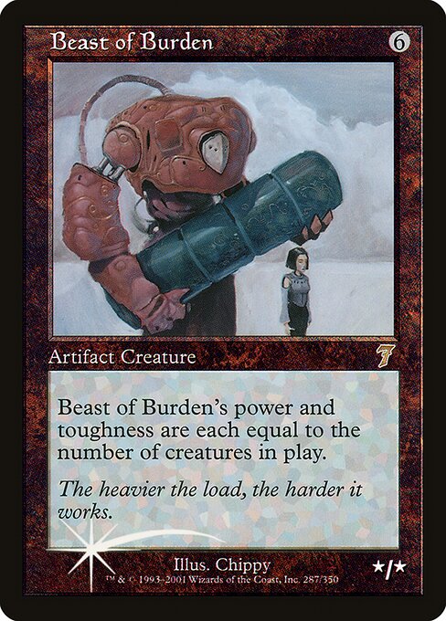 Beast of Burden (287★) [Seventh Edition]