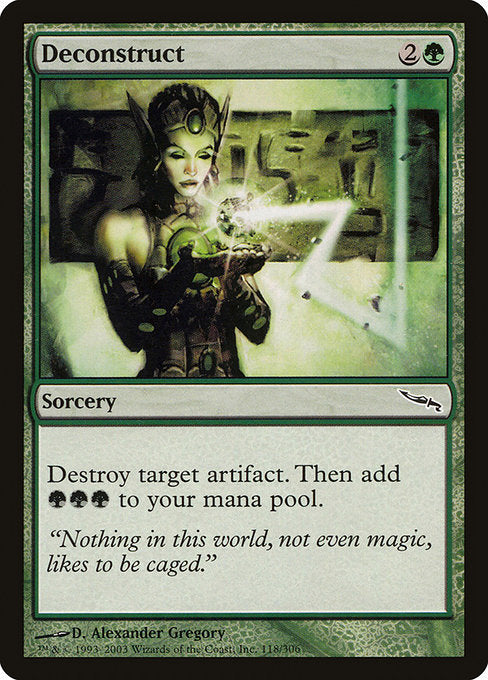 Deconstruct (118) [Mirrodin]