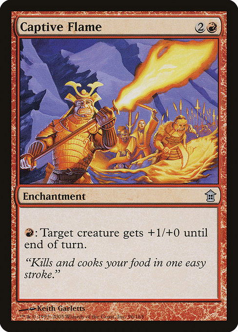Captive Flame (96) [Saviors of Kamigawa]