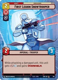 First Legion Snowtrooper (Hyperspace) (394) [Spark of Rebellion]