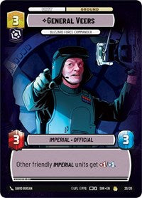 General Veers - Blizzard Force Commander (20/20) [Spark of Rebellion Weekly Play Promos]