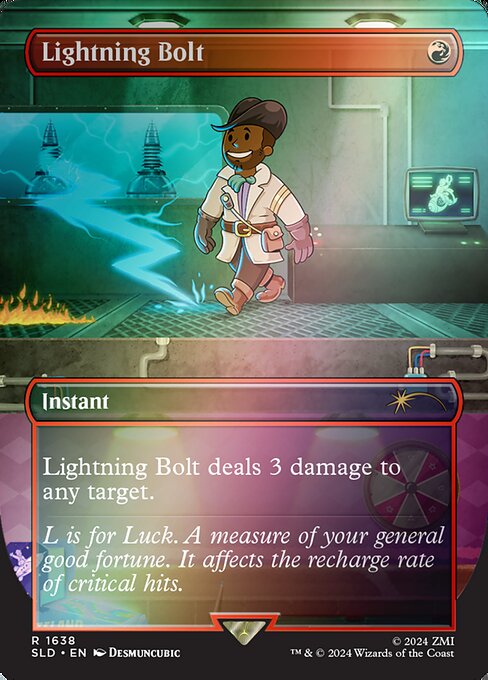 Lightning Bolt (1638★) [Secret Lair Drop]