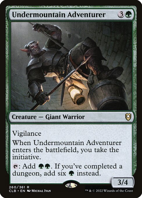 Undermountain Adventurer (260) [Commander Legends: Battle for Baldur's Gate]