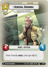 General Dodonna - Massassi Group Commander (19/20) [Spark of Rebellion Weekly Play Promos]