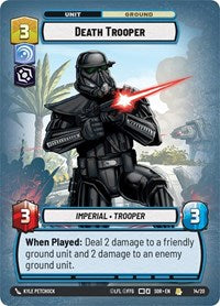 Death Trooper (14/20) [Spark of Rebellion Weekly Play Promos]