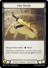 Hot Streak - LGS241 (LGS241) [Flesh and Blood Promo Cards]