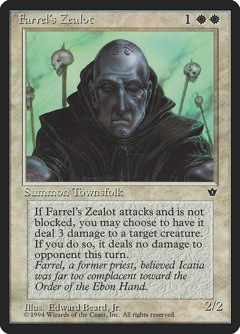 Farrel's Zealot (3c) [Fallen Empires]