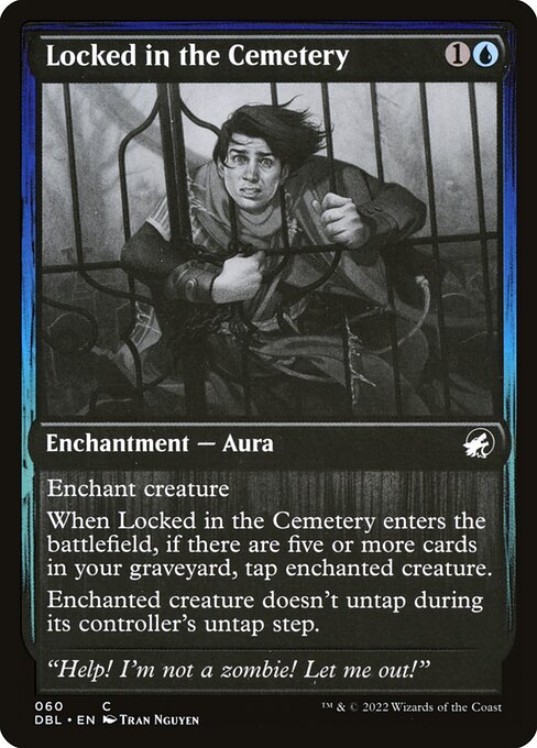 Locked in the Cemetery (60) [Innistrad: Double Feature]