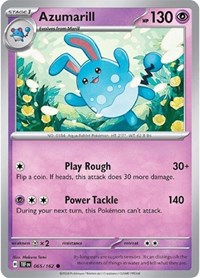 Azumarill (065/162) [SV05 Temporal Forces]
