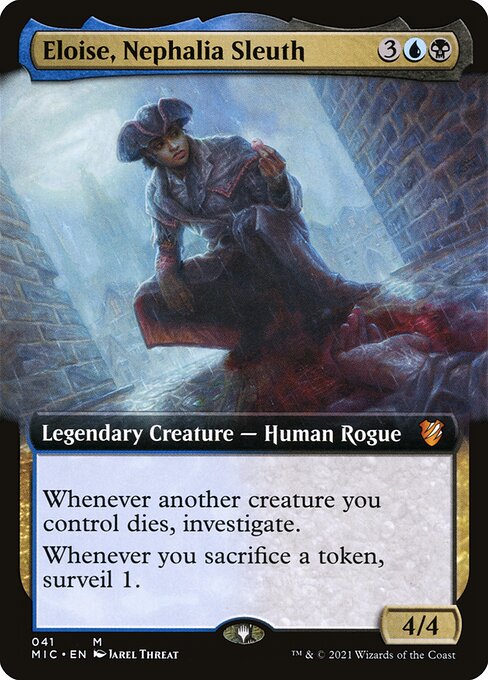 Eloise, Nephalia Sleuth (41) [Midnight Hunt Commander] [Extended Art]