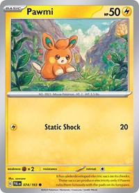 Pawmi (Cosmo Foil) (074/193) [Miscellaneous Cards and Products]