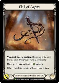 Flail of Agony - FAB167 (FAB167) [Flesh and Blood Promo Cards]