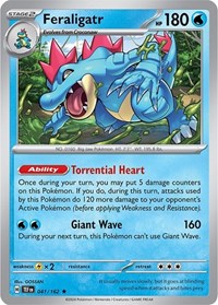 Feraligatr - 041/162 (041/162) [Deck Exclusives]