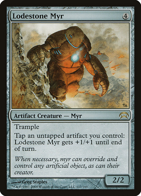 Lodestone Myr (117) [Planechase]