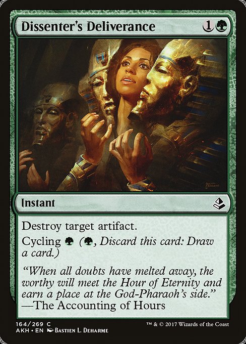 Dissenter's Deliverance (164) [Amonkhet]