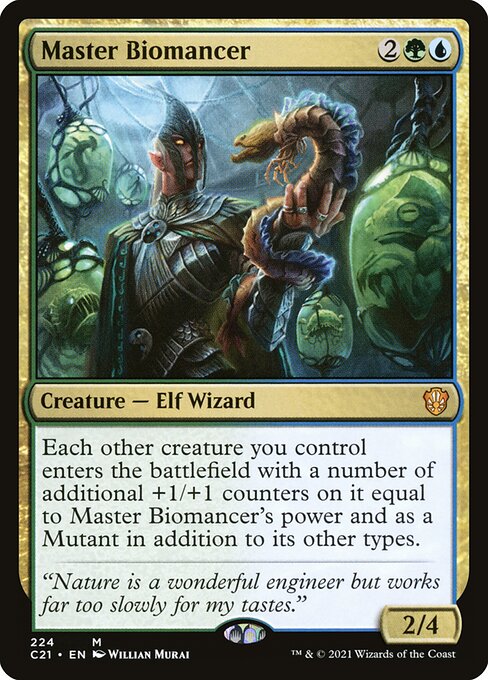 Master Biomancer (224) [Commander 2021]