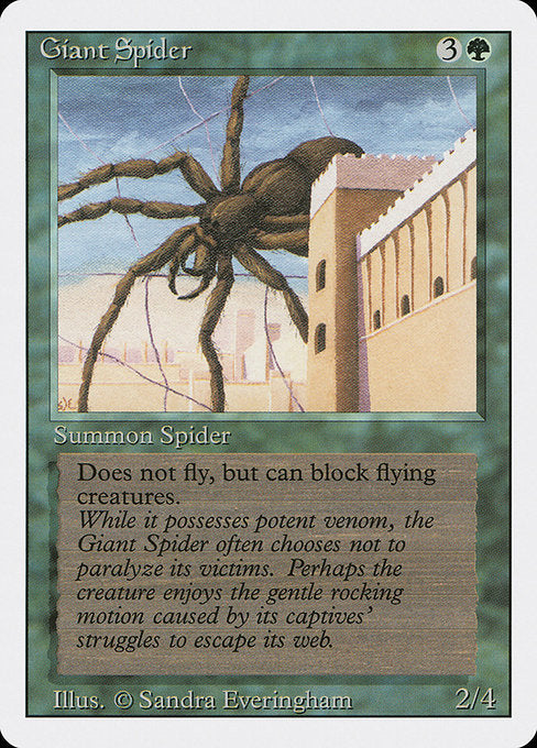 Giant Spider (200) [Revised Edition]