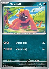 Maschiff - 142/193 (Cosmos Holo) (142/193) [Miscellaneous Cards and Products]