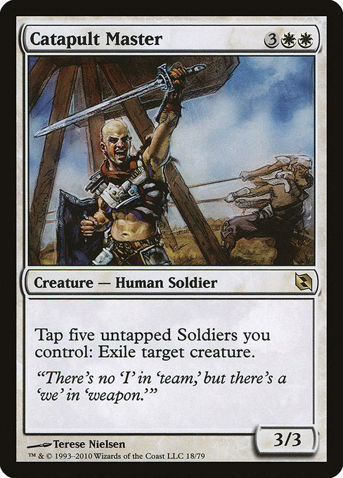 Catapult Master (18) [Duel Decks: Elspeth vs. Tezzeret]