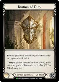 Bastion of Duty - LGS206 (LGS206) [Flesh and Blood Promo Cards]
