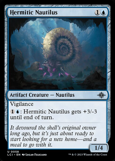 Hermitic Nautilus (58) [The Lost Caverns of Ixalan]