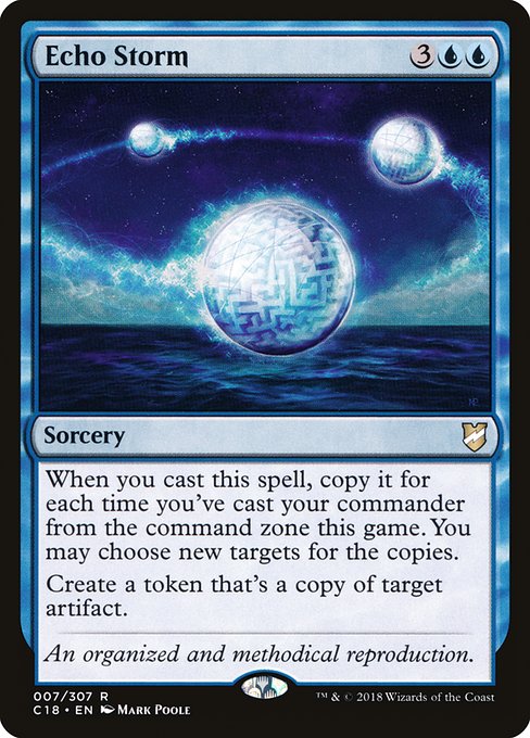 Echo Storm (7) [Commander 2018]