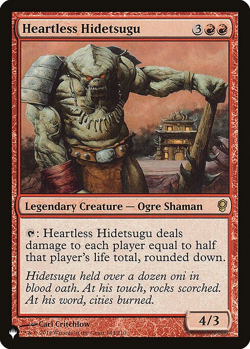 Heartless Hidetsugu (CNS-144) [The List]