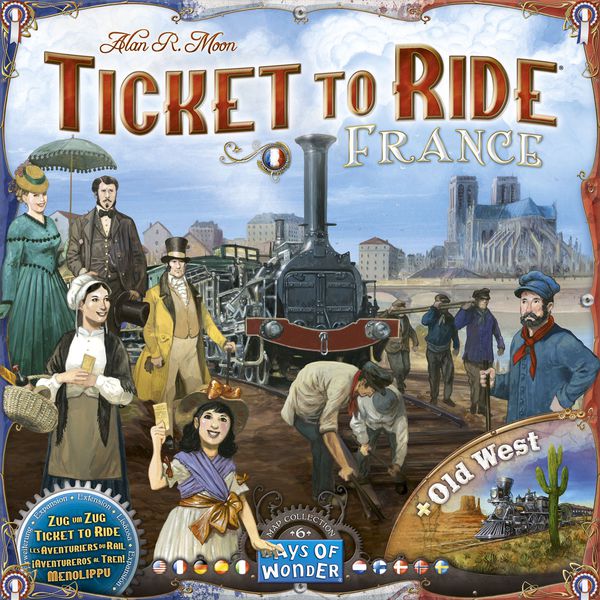 Ticket to Ride France + Old West image 0