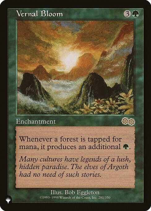 Vernal Bloom (USG-281) [The List]