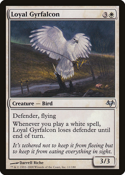 Loyal Gyrfalcon (11) [Eventide]