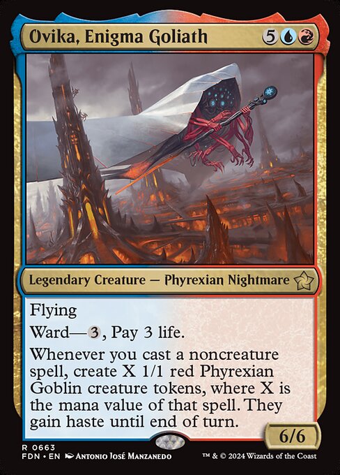 Ovika, Enigma Goliath (663) [Foundations]