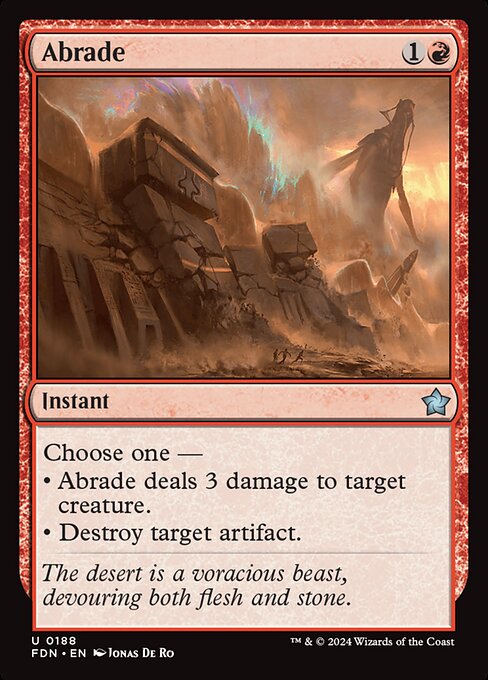 Abrade (188) [Foundations]