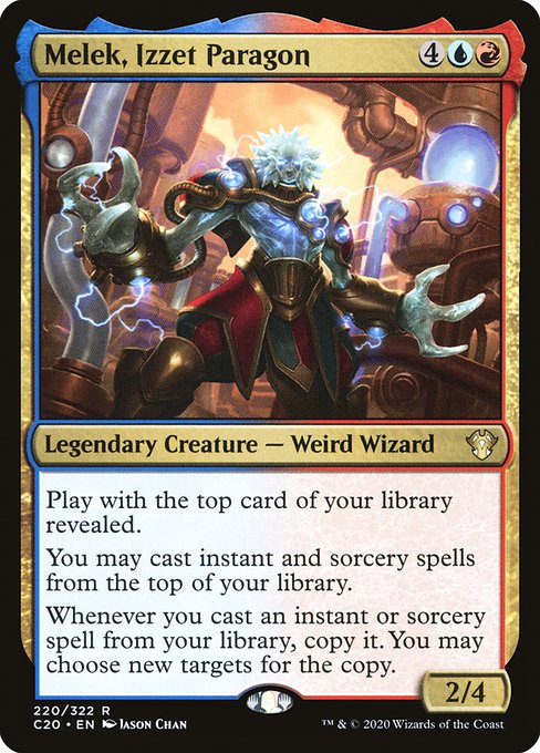 Melek, Izzet Paragon (220) [Commander 2020]