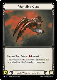 Mandible Claw (AKO002) [Armory Deck Kayo]