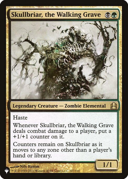 Skullbriar, the Walking Grave (CMD-227) [The List]