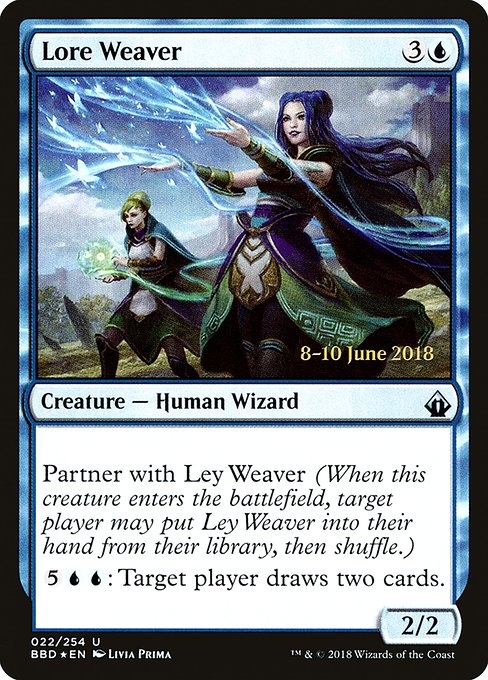 Lore Weaver (22s) [Battlebond Promos]